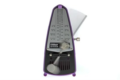 Wittner Metronom Mekanik Piccolo Eflatun 830371
