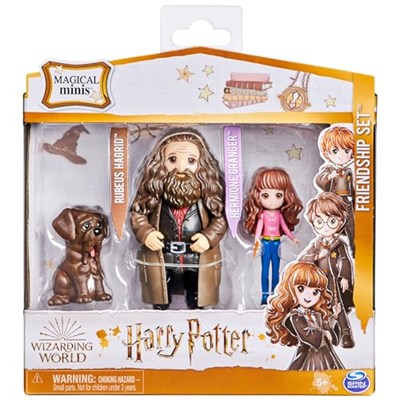Wizarding World 8 cm Figür - Hermione ve Hagrid