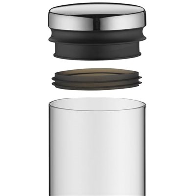 WMF Cam Saklama Kabı, 2 L, 36 cm, Kapaklı Cam Kavanoz, Geniş Dolum Ağızlı, Kahve Çekirdeği ve Müsli Saklama Kabı - Seçenekler: 1.5 L, 2 L