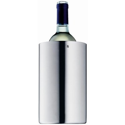 WMF Clever&More Çift Cidarlı Şarap ve Şampanya Soğutucusu, 19,5 cm, Paslanmaz Çelik, Mat, Şişe Soğutucu ve Buz Kovası