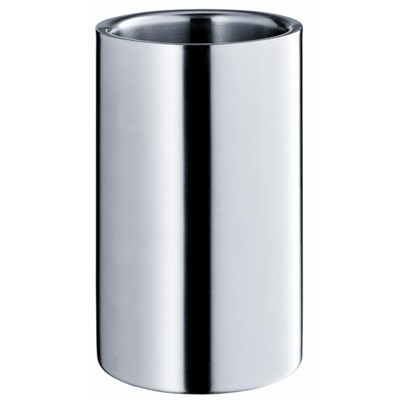WMF Clever&More Çift Cidarlı Şarap ve Şampanya Soğutucusu, 19,5 cm, Paslanmaz Çelik, Mat, Şişe Soğutucu ve Buz Kovası