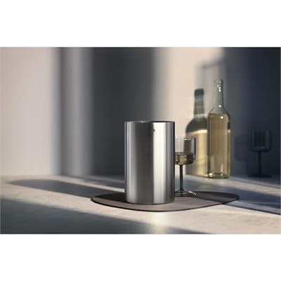 WMF Clever&More Çift Cidarlı Şarap ve Şampanya Soğutucusu, 19,5 cm, Paslanmaz Çelik, Mat, Şişe Soğutucu ve Buz Kovası