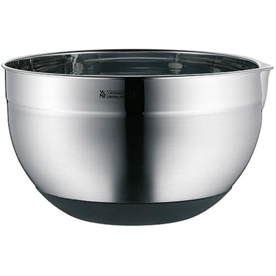 WMF Gourmet Karıştırma Kabı, 24 cm, 4 L, Cromargan® Yüksek Kaliteli Paslanmaz Çelik, 250°Cye Kadar Isıya Dayanıklı, Kaymaz Tabanlı, Bulaşık Makinesinde Yıkanabilir