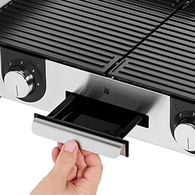 WMF Lono Master Grill Çelik 2 Bölmeli Elektrikli Izgara 2400 W