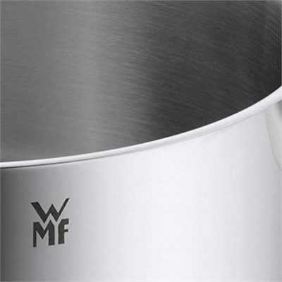 WMF Mini Derin Tencere, 14 cm, 0,9 L, Metal Kapaklı, İndüksiyon Uyumlu, Cromargan® Yüksek Kaliteli Parlak Paslanmaz Çelik,  - Seçenekler: Düşük Güveç, Et tenceresi, Güveç Tabağı, Kızartma Tenceresi...