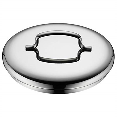 WMF Mini Derin Tencere, 14 cm, 1,3 L, Metal Kapaklı, İndüksiyon Uyumlu, Cromargan® Yüksek Kaliteli Paslanmaz Çelik, Üst Üste Saklanabilir