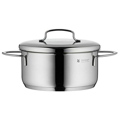 WMF Mini İndüksiyon Tabanlı Çelik Kısa Tencere 16 cm