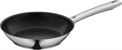 WMF Nordic Profi 20 cm Tava, İndüksiyon Uyumlu, Yapışmaz Kaplamalı, Cromargan® Yüksek Kaliteli Paslanmaz Çelik, Fırına Uygun, Tüm Ocak Tipleriyle Uyumlu, Bulaşık Makinesinde Y - Bedenler: 20 cm, 24 cm