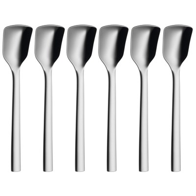 WMF Nuova Çelik 6lı Dondurma Kaşığı Seti