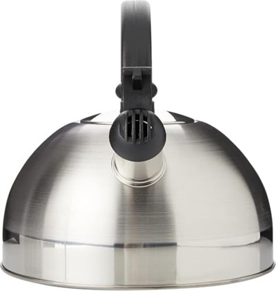 WMF Orbit düdüklü su ısıtıcısı, 1,5 l, flütlü düdüklü su ısıtıcısı, çaydanlık, su ısıtıcısı, Cromargan paslanmaz çelik, indüksiyon, düdüklü su ısıtıcısı