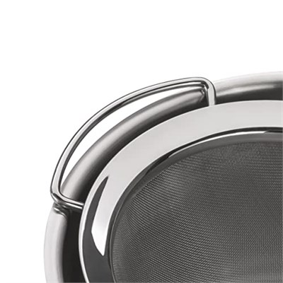 WMF Profi Plus İnce Tel Süzgeç, 12 cm, Cromargan® Yüksek Kaliteli Yarı Mat Paslanmaz Çelik, Bulaşık Makinesinde Yıkanabilir