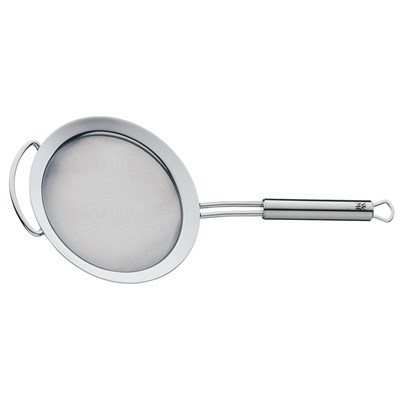 WMF Profi Plus İnce Tel Süzgeç, 16 cm, Cromargan® Yüksek Kaliteli Yarı Mat Paslanmaz Çelik, Pudra Şekeri Eleği, Bulaşık Makinesinde Yıkanabilir - Bedenler: 8 cm, 16 cm