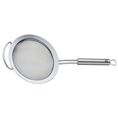 WMF Profi Plus İnce Tel Süzgeç, 16 cm, Cromargan® Yüksek Kaliteli Yarı Mat Paslanmaz Çelik, Pudra Şekeri Eleği, Bulaşık Makinesinde Yıkanabilir - Bedenler: 8 cm, 16 cm