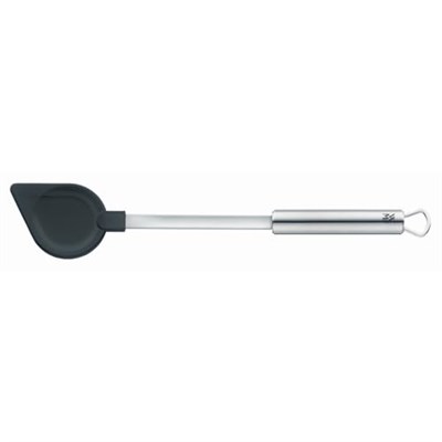 WMF Profi Plus Silikon Kaşık, 32 cm, Cromargan® Yüksek Kaliteli Yarı Mat Paslanmaz Çelik, 200°Cye Kadar Isıya Dayanıklı, Bulaşık Makinesinde Yıkanabilir