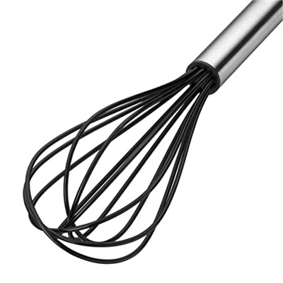 WMF Profi Plus Silikon Telli Çırpıcı, 25 cm, Cromargan® Yüksek Kaliteli Mat Paslanmaz Çelik, 200°Cye Kadar Isıya Dayanıklı, Bulaşık Makinesinde Yıkanabilir