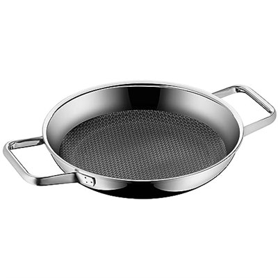 WMF Profi Resist servis / tava 24 cm indüksiyon, çok katlı malzeme kaplı, petek yapılı, paslanmaz çelik kulp, fırına dayanıklı - Seçenekler: Profesyonel dirençli kızartma tavası...