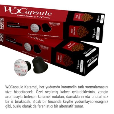 Wocapsule Decaf Nespresso Uyumlu Kapsül Kahve 10lu Kutu