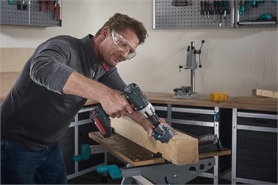 wolfcraft accumobil Mobil Matkap Yardımı 4685000 / Pratik delme soketleri ve konumlandırma çizgileri ile dik açılı ve hassas delme için kullanışlı delme aksesuarı