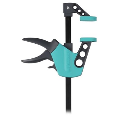 wolfcraft Easy 75 – 150 mm 3020000 | Tek elle kolayca gerilebilir ve gevşetilebilir, el işleri için ideal, güçlü 90 kg taşıma kapasitesi