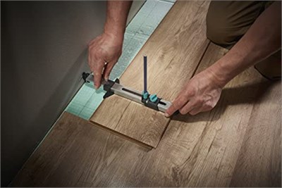wolfcraft Laminant Geçiş I 6952000 I Son Laminat Serisini Tam Ölçmek İçin