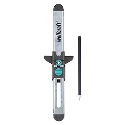 wolfcraft Laminant Geçiş I 6952000 I Son Laminat Serisini Tam Ölçmek İçin