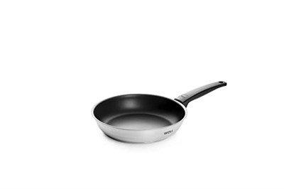 Woll Concept kızartma tavası indüktif, çap 24 cm, 5 cm yüksekliğinde, tüm ocak türleri için uygundur, paslanmaz çelik, 200 - Seçenekler: Diameter 20 cm, Height 4.5 cm, Boş