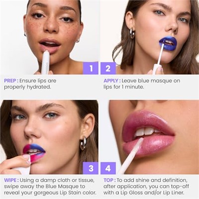 Wonderskin Uzun Süre Kalıcı Renkli Dudak Maskesi Whimsical 4Ml