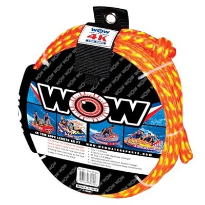 WOW Sports Wow World of Watersports, 11 – 3010, 4 biniciye kadar çekme ipi, 100 pounds Break Strength, yüzen köpük Buoys