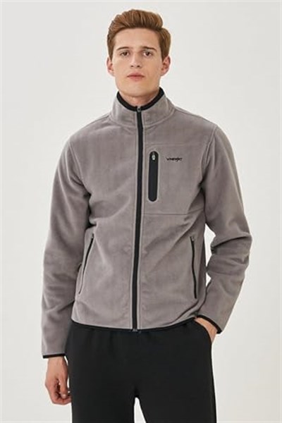 Wrangler Erkek Softshell & Polar 5002956686, Gri, XL