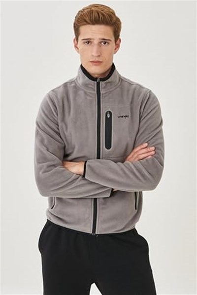 Wrangler Erkek Softshell & Polar 5002956686, Gri, XL
