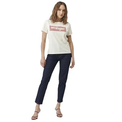 Wrangler Mom Jean Pantolon Jean Pantolon Kadın