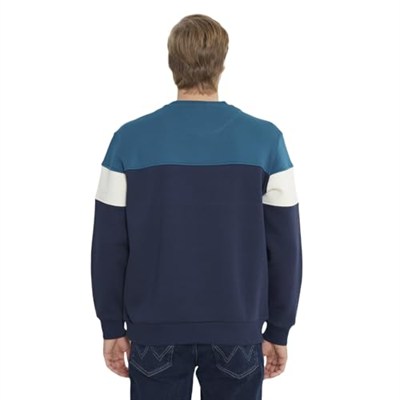 Wrangler Regular Fit Erkek Sweatshirt Petrol XL