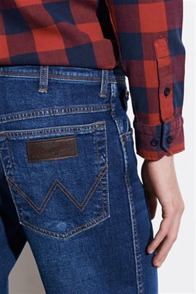 Wrangler Texas Slim Jean Kot Pantolon Kot Pantolon Erkek