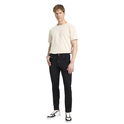 Wrangler Texas Slim Pantolon Slim Pantolon, Black, 36/32