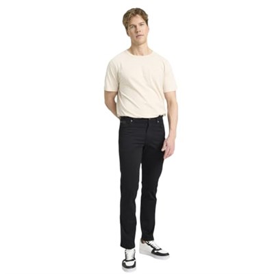 Wrangler Texas Slim Pantolon Slim Pantolon, Black, 36/32