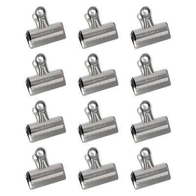 X-ACTO #4 Bulldog Klips, 7.6 cm, Metal, 12li Kutu, Ofis Malzemeleri