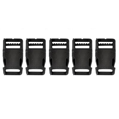 X-Perk Plastik Çanta Tokası Klipsli Ayarlı Toka Geçmeli Kilitli Toka Sırt Çanta Toka Aparatı 5li set Genişlik 3 cm Boy 5 cm