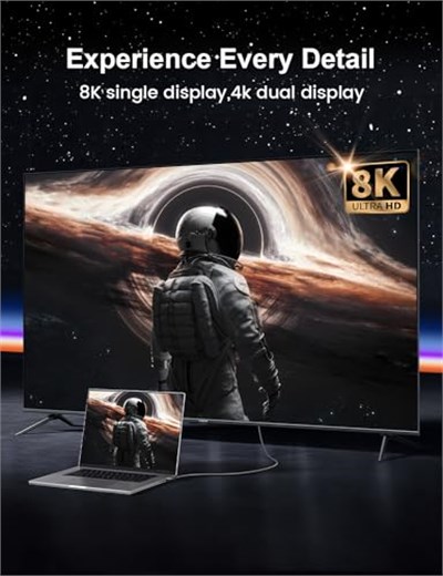 XAOSUN Thunderbolt 4 Kablo için 240W USB4, 90 Derece Dik Açı Thunderbolt 4 Kablo 6 ft, Destek 240W Şarj, 40Gbps Transfer, MacBook, Thunderbolt Dock, Tablet, Hub, eGPU için 8K/5K HD Ekran