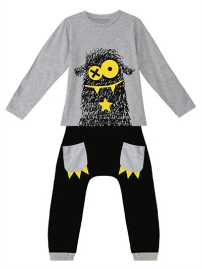 Xo Ponçik Erkek Çocuk T-shirt Pantolon Takım