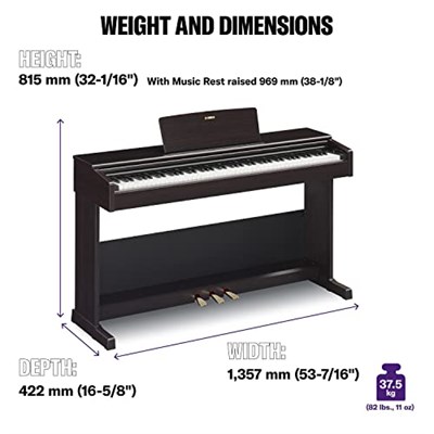 Yamaha ARIUS YDP-105R Dijital Piyano (Gülağacı)