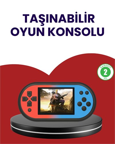 YamanHobi 520 Oyunlu El Oyun Konsolu TV Bağlantılı HD LCD Ekranlı