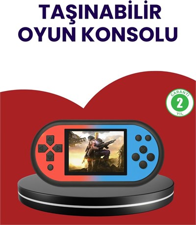 YamanHobi 520 Oyunlu El Oyun Konsolu TV Bağlantılı HD LCD Ekranlı