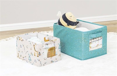 YamanHobi Baby 2li Pencereli Düzenleyici Çok Amaçlı Organizer Kutu (yeşil)