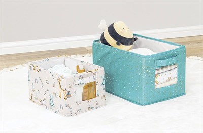 YamanHobi Baby 2li Pencereli Düzenleyici Çok Amaçlı Organizer Kutu (yeşil)