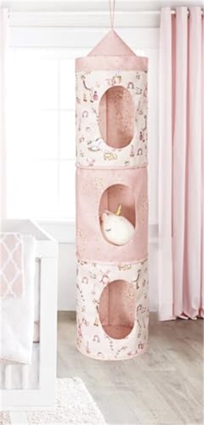 YamanHobi Baby 3 Gözlü Kullanışlı Düzenleyici Çok Amaçlı Organizer Kutu (pembe)