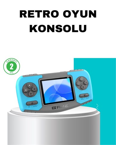 YamanHobi Taşınabilir Mini Video Oyun Konsolu Ergonomik Tasarım