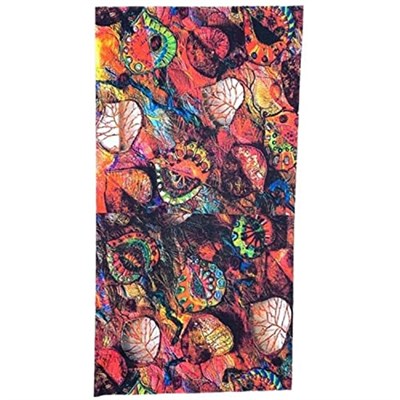 Yaprak Temalı Buff Boyunluk Bandana No:132