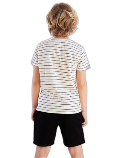 Yarışçı Erkek Çocuk T-shirt Şort Takım