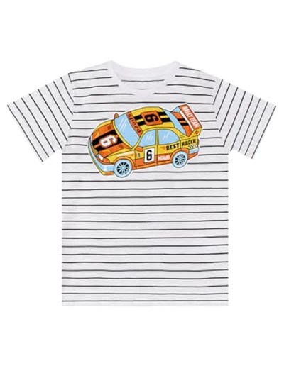 Yarışçı Erkek Çocuk T-shirt Şort Takım