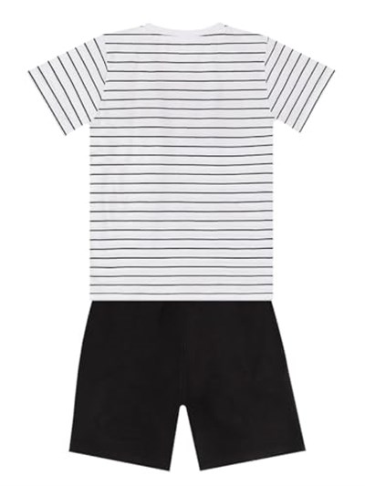 Yarışçı Erkek Çocuk T-shirt Şort Takım